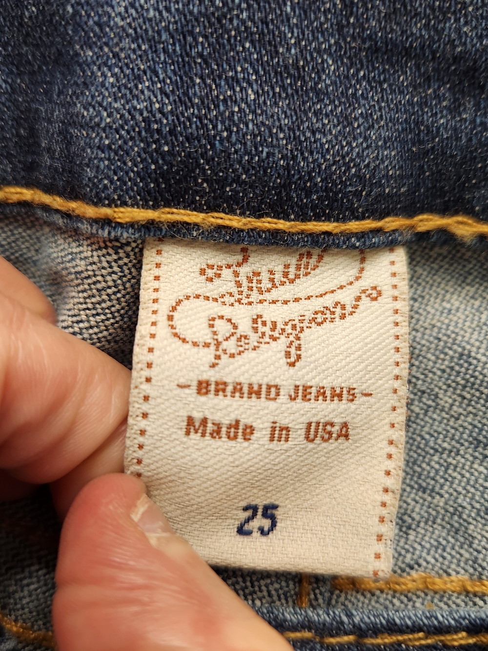 ⭐️True Religion Joey Twisted Flare Leg Jeans - Y2K - Dark Wash - Picture 3 of 11